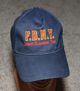 Fire Department New York FDNY Incident Management Team Fire Fighter Ballcap Hat