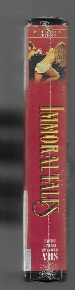 Immoral Tales (VHS 2000) Anchor Bay. Vampire. Rarity: C4. Brand New - Image 3 of 4