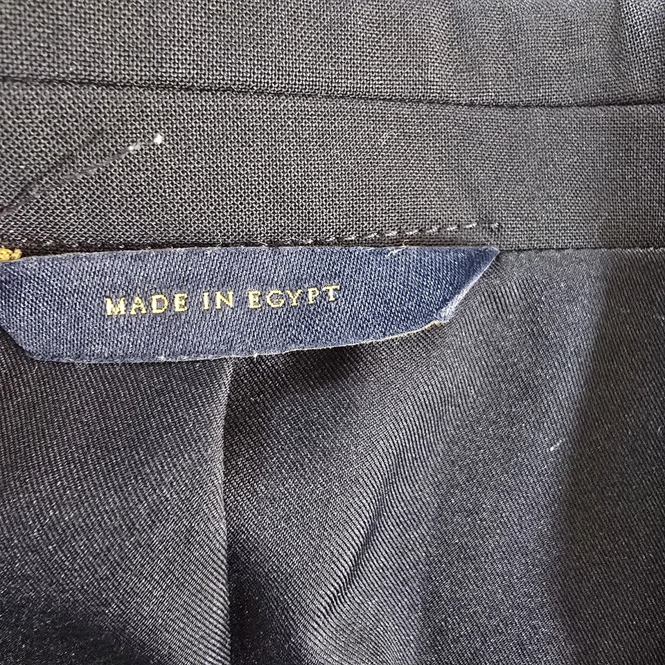 Brooks Brothers Regent Fit Navy Blazer 42R Gold Buttons Classic Wool Blend - Image 4 of 4