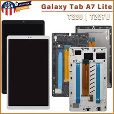 New Digitizer LCD Touch Screen  Frame Fit Samsung Galaxy Tab A7 Lite T220 T227U