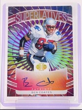 2024 Panini Illusions - Superlatives Auto Ben Coates Patriots #S-BCS /99🏈🔥