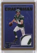 2023 Panini Donruss Elite Craftsman Jerseys Prime 44/99 Aaron Rodgers #6 jp5