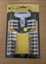 20 PCS BNC Twist-on Connector for RG59 Coaxial Cable