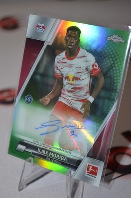 Ilaix Moriba / 2021/22 Topps Chrome Bundesliga / Rookie Auto /99 RB Leipzig