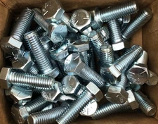 MidwestHex Cap Screws Coarse Grade 5 Zinc 1/2-13 x 1-1/2 inch 00336 50-Pack