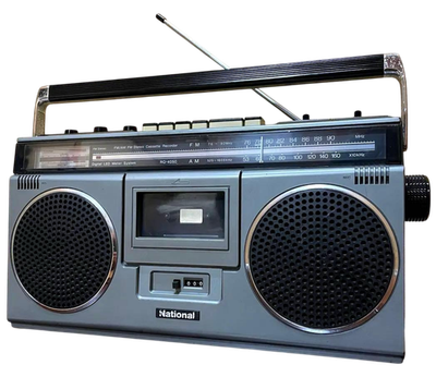 National／ラジカセ／RQ-4050／メンテナンス済み／メンテセット付 National Panasonic RQ-4050 Vintage Boombox Radio Cassette Serviced