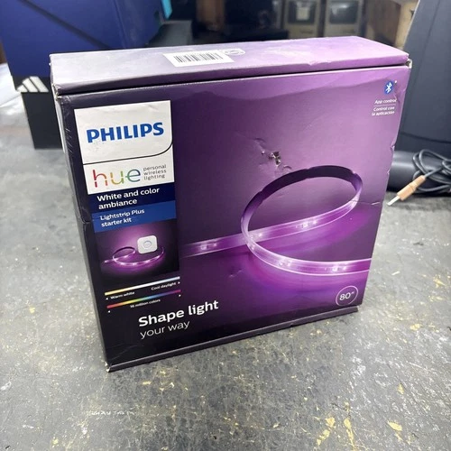 Philips Hue 80" White and Color Ambiance Light Strip Plus Starter Kit -