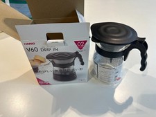 Hario V60 Drip-In  Size 02 Coffee Maker Set – Glass Server & Dripper – Boxed