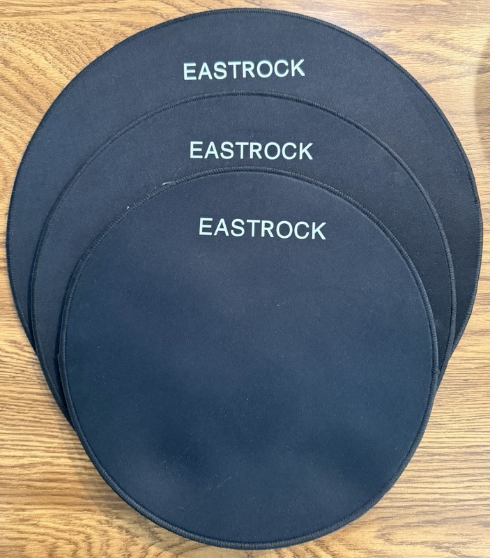 Drum Mute/Silencer Pads Set of 3 Pieces Foam Pads 12” 14” 16"