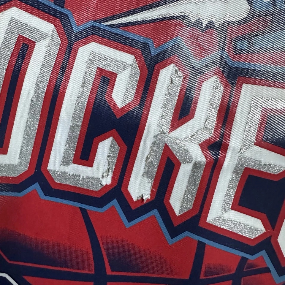 Camiseta deportiva Houston Rockets Clyde Drexler talla 4XL a rayas Foto 3 de 4