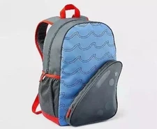 NEW Kids Shark Backpack 16, 3/4” Height Fits Up To 15” Laptop By Cat & Jack F49