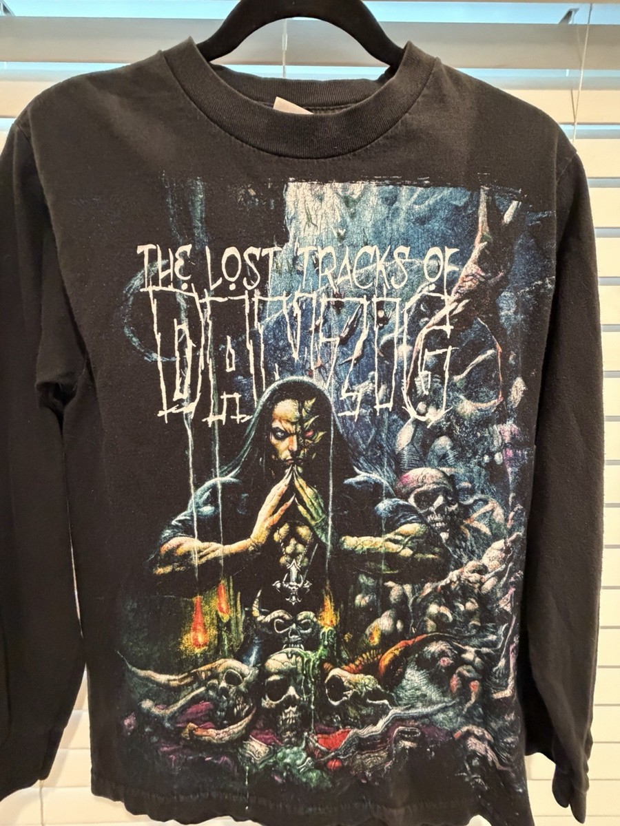 Vintage DANZIG Shirt Men’s Small 3 Weeks Of Halloween Lost Tracks Giant Metal View 4