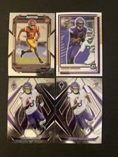 4 Jordan Addison 2023 Prizm Rookie Mint 2024 Phoenix 2025 Optic Donruss Panini