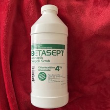 BETASEPT Antiseptic Surgical Scrub Chlorhexidine Gluconate Solution 32oz 10/2026