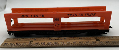 HO Scale, TYCO, AUTO LOADER TRAILER TRAIN, SL-SF 2530, No Load Ships From USA