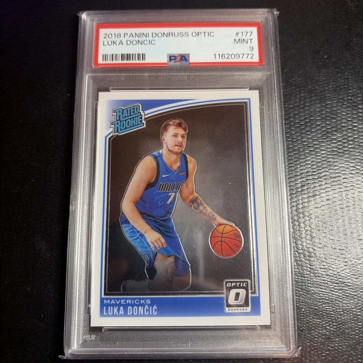 Luka Dončić 9 Graded Basketball Sports Trading Cards & Accessories