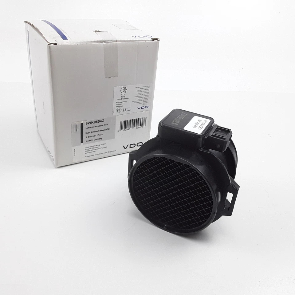 Montaje de brida sensor de flujo de aire másico VDO 5WK9604Z (MAF) para Volvo V40 S40 2000 Foto 2 de 4