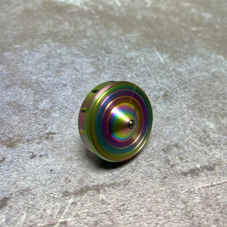 Spinning Tops OVNI de metal de precisión, largo tiempo de giro, 3 piezas Foto 3 de 4