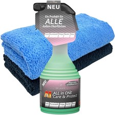 Dr. Wack A1 ALL in ONE Care & Protect 500ml Auto-Pflegeset + 2 Mikrofasertücher