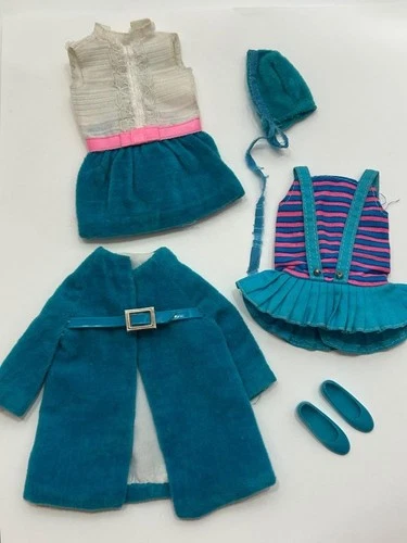 Barbie: Skipper VINTAGE Complete PERFECTLY PRETTY Outfit Sears Exclusive!