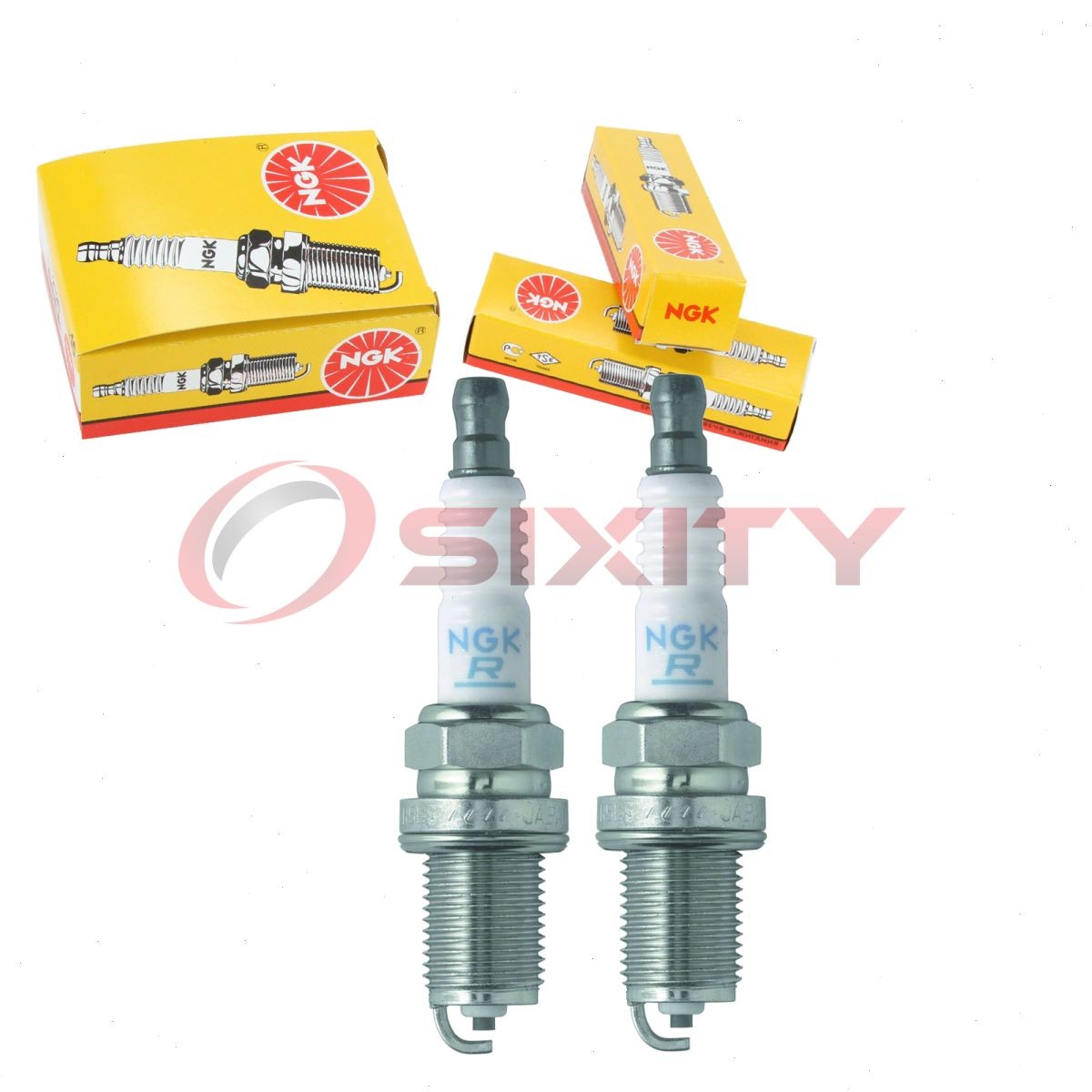 2 pc NGK 2460 BKR5ES Standard Spark Plugs for E3.20 DR17YC 160999-78020 fu