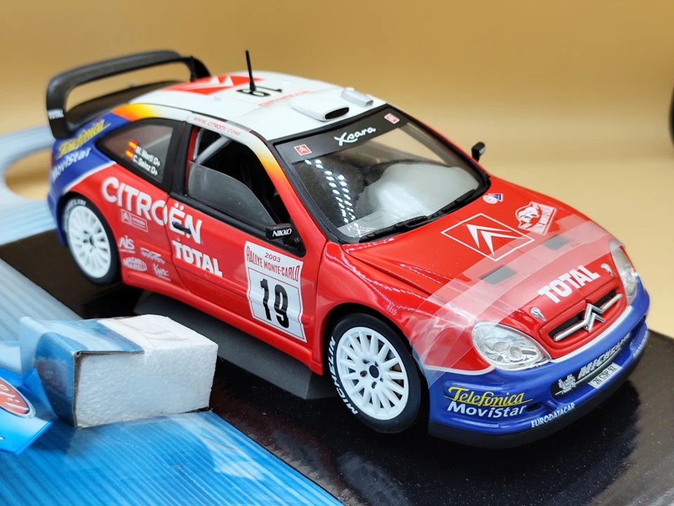 1/18 Citroën Xsara WRC #19 Rallye Monte Carlo 2003 Sainz Solido ref: 9021 - Photo 4/4