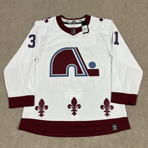 Camiseta deportiva de hockey Adidas Colorado Avalanche Philipp Grubauer NHL talla 50 retro inversa - Imagen 2 de 7