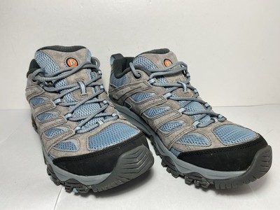 Merrell Moab 3 Granite Blue Hiking Shoes Women's Size 10 W US Low Top J036344W