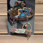 Disney Lilo & Stitch Surf Limited Edition 750 Dangle Pin D23 Expo 2006 Single — photo 2
