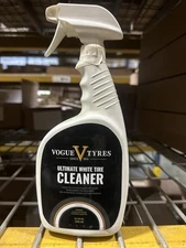 (1) Vogue Tyre Ultimate White WHITE WALL Cleaner Tire Detailing Spray