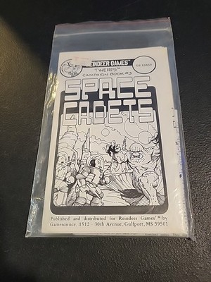 Reindeer Games: Twerps Campaign book #3 Space Cadets 1st printing GAMESCIENCE
