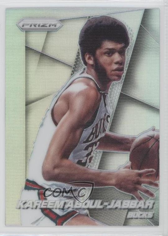 2014-15 Panini Prizm Silver Prizm Kareem Abdul-Jabbar #173 HOF 5r6