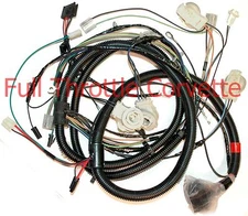 US MADE 1982 Corvette Wiring Harness Forward Front Lamp with 8 Track Tape Player
