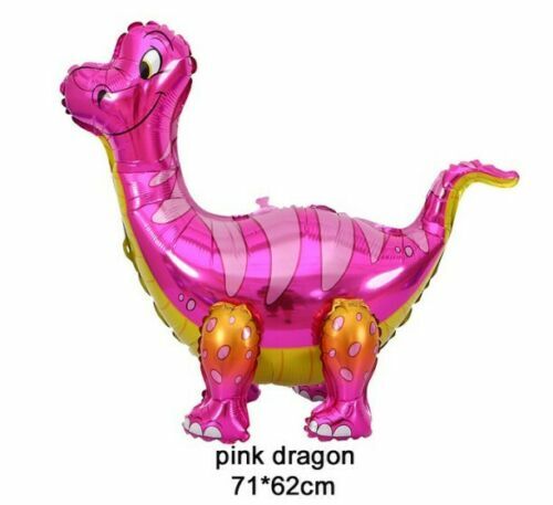 3D Globos de Lámina de Dinosaurio Globo de Helio Niños Fiesta de Cumpleaños T-REX RAPTOR UK - Imagen 53 de 62