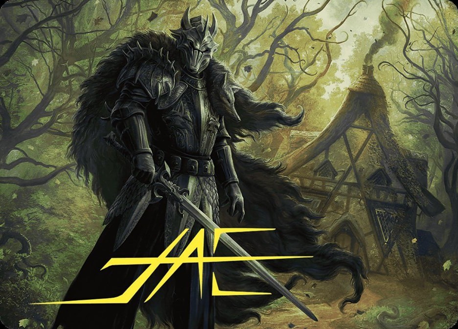 MTG Wilds of Eldraine Art Series GOLD-STAMPED SIGNATURE Cards
