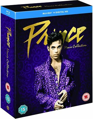 PRINCE Movie Collection 3 Film Set Blu-Ray BRAND NEW (USA Compatible)