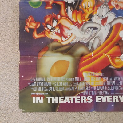 SPACE JAM 1996 Original Version B 27x40