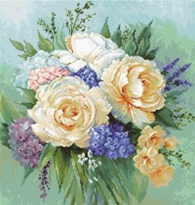 New Luca-S Cross Stitch Kit Floral bouquet-B2370