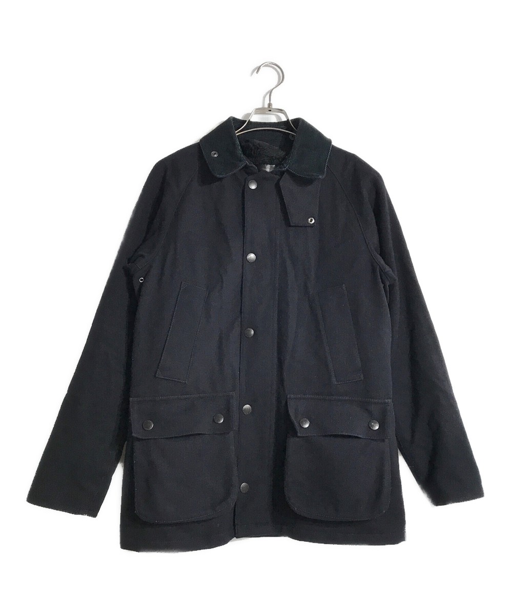 Barbour SL BEDALE BONDED WOOL Size: 36 Navy Men | eBay