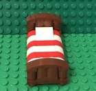 Lego Prebuilt Home Maker Bed,City Interior Mini Figures Bedroom Furniture Play