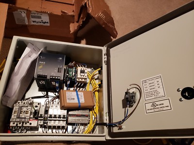 SORTER POWER SUPPLY CONTROL PANEL ENCLOSURE 24VDC, 40A, 480V, 3PH, 60Hz, TYPE 1