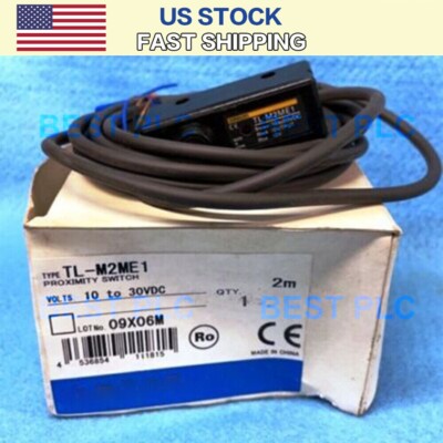 2PCS NEW OMRON TL-M2ME1 INDUCTIVE PROXIMITY SENSOR DC 3-WIRE NPN VOLTAGE OUTPUT