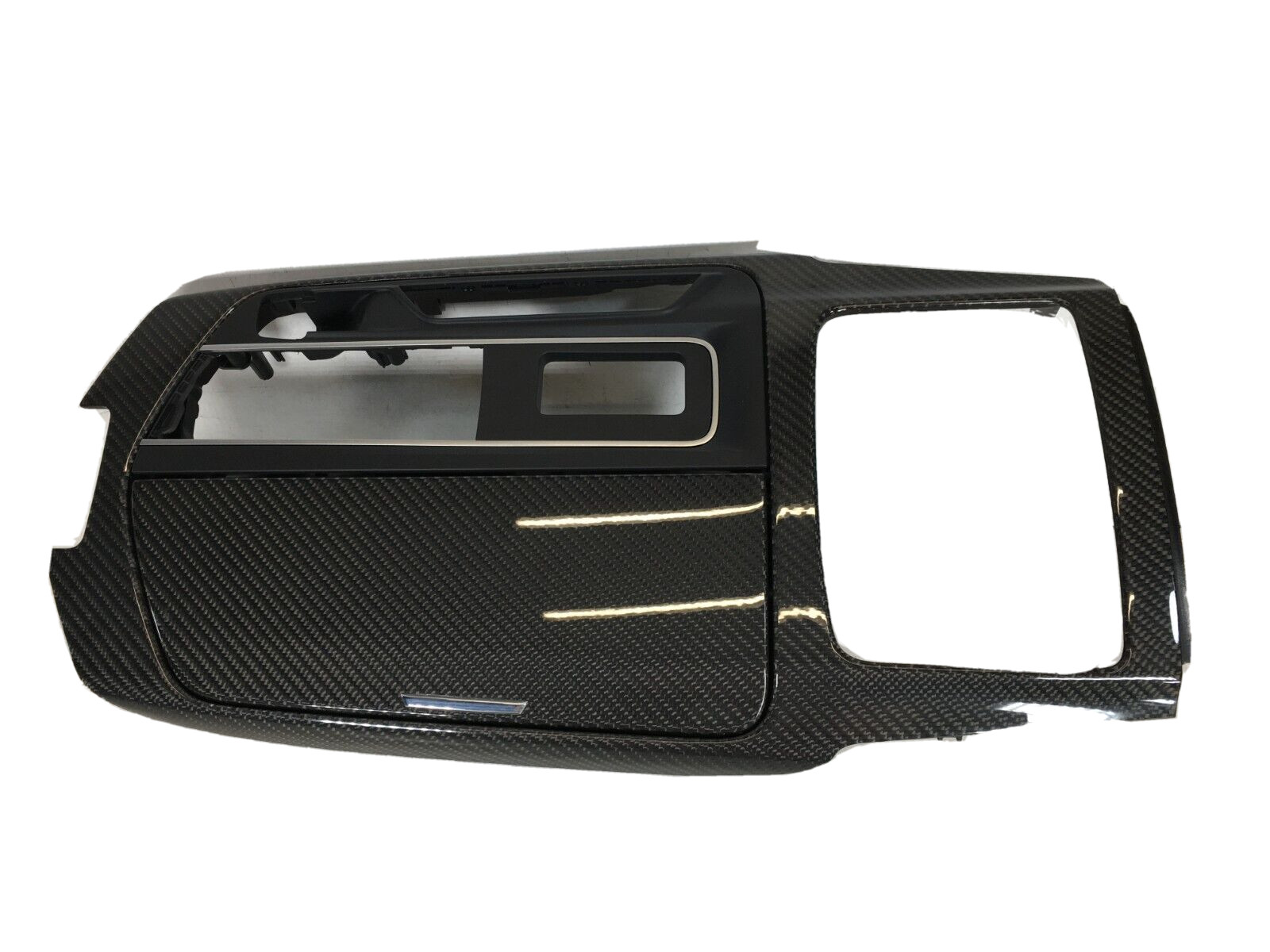17-20 Maserati Levante Center Console Dash Door Carbon Bezel M161 OEM