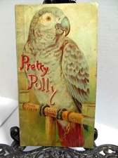 Father Tucks Sunny Days Series No 2438 PRETTY POLLY Parrot Cockatoo Dicky Bird 