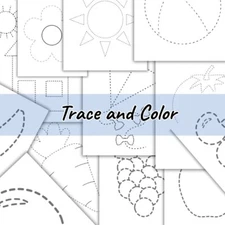 Kindergarten Printable Tracing Worksheets – Letters, Numbers, Shapes, and More