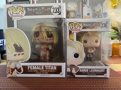Annie Leonhart And Female Titan Funko 