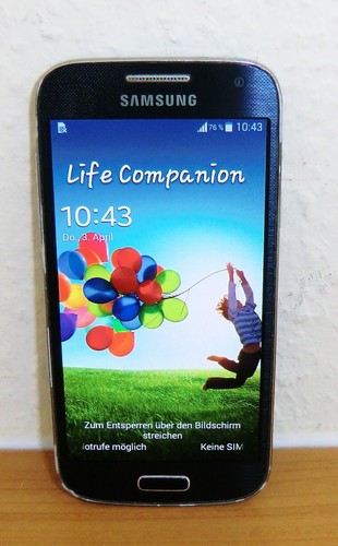 SAMSUNG Galaxy S4 mini (GT-I9195) / 4,2" Display, 8GB, Farbe: blau - Bild 2 von 7