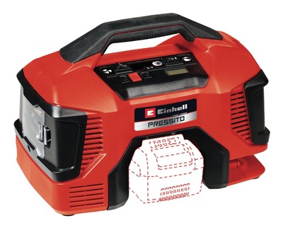 Einhell Akku-Kompressor PRESSITO 18/21 - 84148022