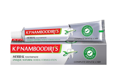 KP Namboodiri's Ayurvedic Herbal Tooth Paste for Healthy Teeth - 100g- Free Ship