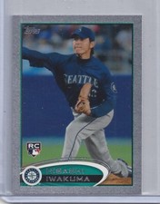 Hisashi Iwakuma 2012 Topps Mini #484 Rookie Platinum /5 - Japanese Superstar!